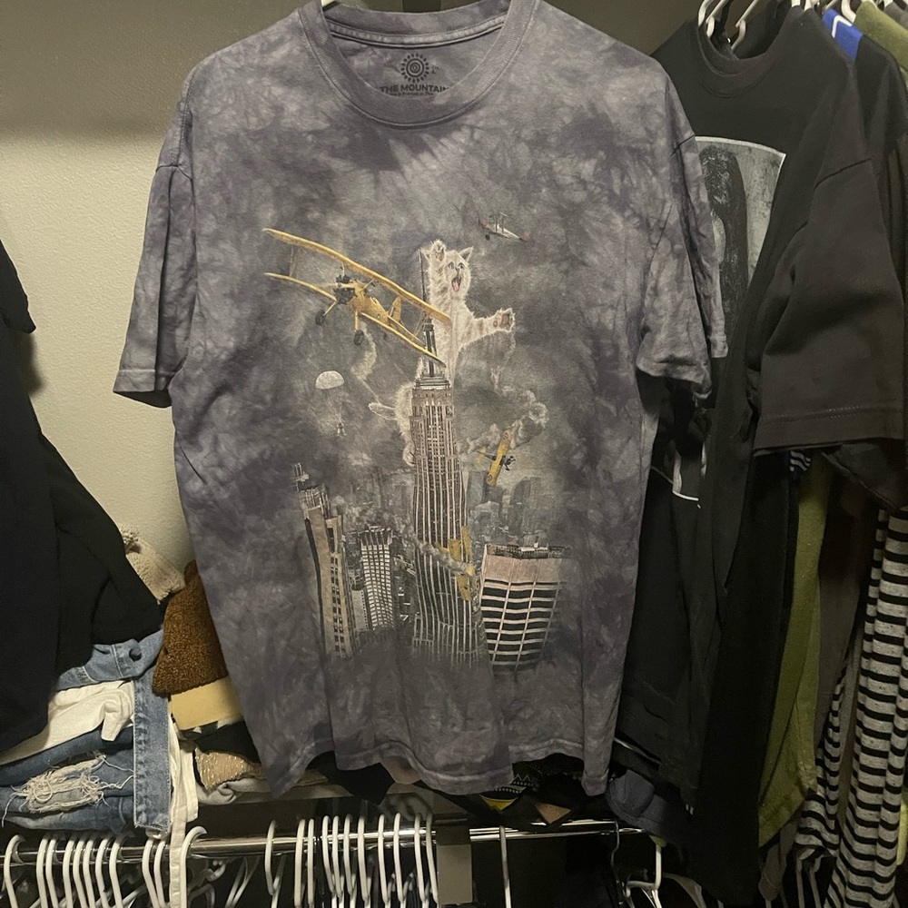 Mountain Tee - Cat & Mouse - Large